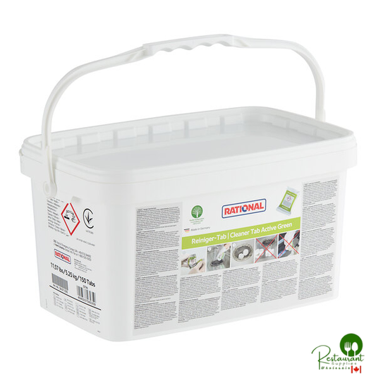 Rational 56.01.535 Active Green Cleaner Tabs for iCombi Pro and iCombi Classic Combi Ovens - 150/Case