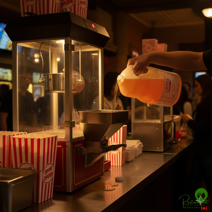 LouAna 1 Gallon Classic Blend Popping Oil - 4/Case