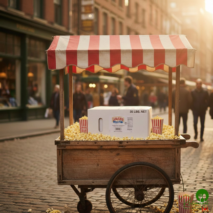 LouAna 35 lb. Bag-in-Box Butter Flavored Topping Oil