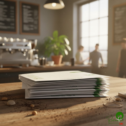 Eco-Products 5 1/2" x 4 1/2" White Compostable Dry Waxed French Fry Bag - 1,000/Case