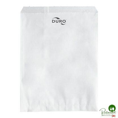 Duro 8 1/2" x 11" White Merchandise Bag - 2,000/Bundle
