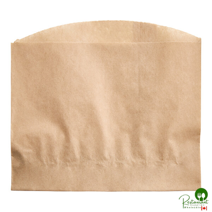 EcoCraft 4 1/2" x 3 1/2" Natural Grease-Resistant French Fry Bag - 2,000/Case