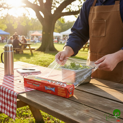 SC Johnson Saran™ 87077 Premium 100 Sq. Ft. Plastic Wrap - 12/Case