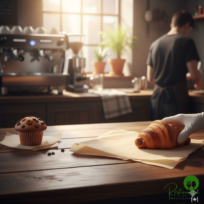 Durable Packaging 15" x 10 3/4" Green Choice Interfolded Kraft Unbleached Brown Soy Wax Deli Sheets - 6,000/Case