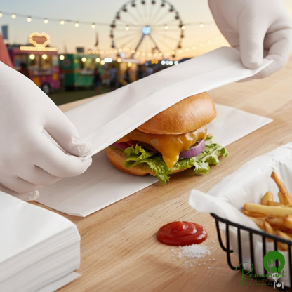 12" x 12" 21 lb. Dry Wax Paper By Prime - 6,000/Case