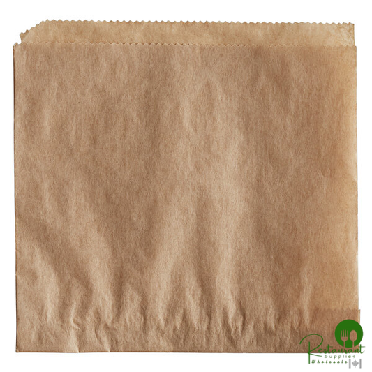 5" x 5" Natural Kraft Double Open Bag By Prime - 2,000/Case