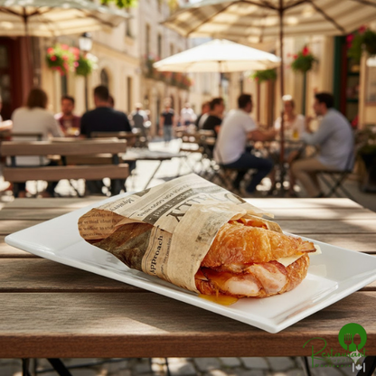 12" x 12" Kraft Newspaper Print Deli Sandwich Wrap Paper By Prime - 1,000/Case