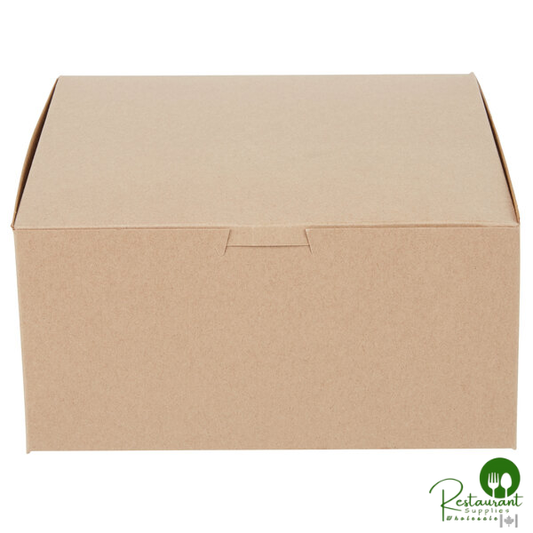 8" x 8" x 4" Kraft Cake / Bakery Box - 250/Bundle