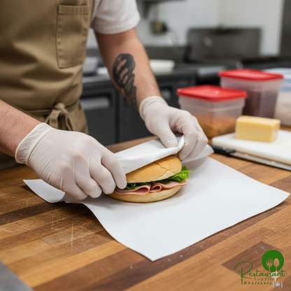 36'' x 36" Newsprint Sandwich Wrap Paper By Prime - 278/Case