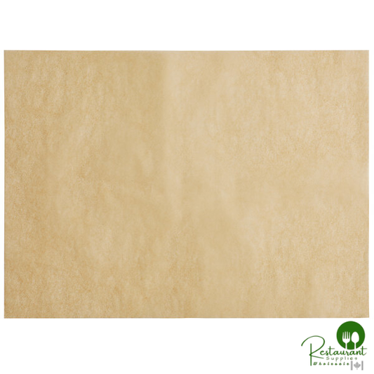 9" x 12" Natural Kraft Customizable Basket Liner / Deli Wrap - No PFAS Added By Prime - 6,000/Case