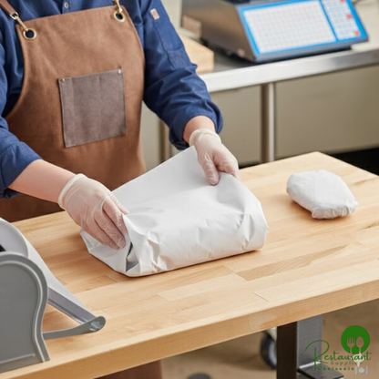 30'' x 700' 40 lb. White Butcher Paper Roll By Prime