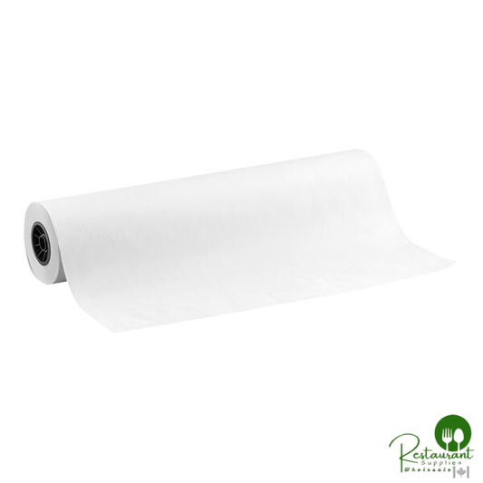 30'' x 700' 40 lb. White Butcher Paper Roll By Prime