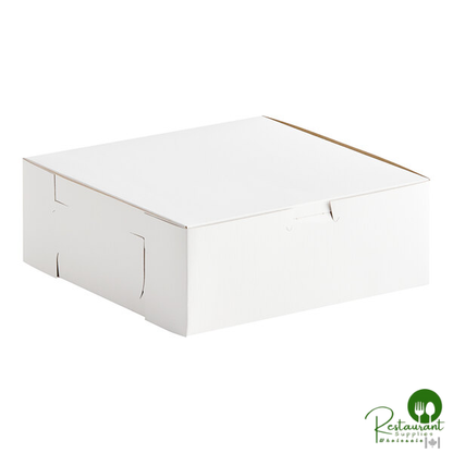 Southern Champion 8" x 8" x 3" White Pie / Bakery Box - 250/Case