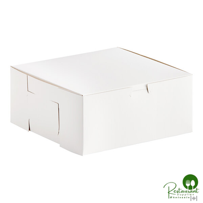 Southern Champion 9" x 9" x 4" White Cake / Bakery Box - 200/Case