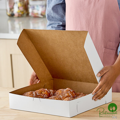 Southern Champion 12" x 12" x 2 3/4" White Pie / Bakery Box - 100/Case