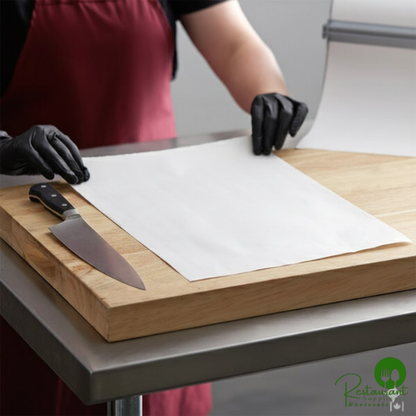 12" x 700' 40 lb. Premium White True Butcher Paper Roll By Prime