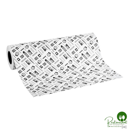 24" x 700' 40 lb. Barbecue Print Butcher Paper Roll By Prime