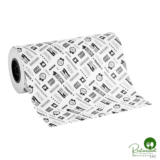 15" x 700' 40 lb. Barbecue Print Butcher Paper Roll By Prime