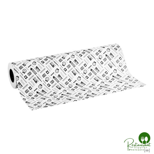 30" x 700' 40 lb. Barbecue Print Butcher Paper Roll By Prime