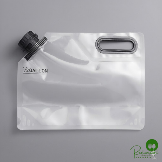 1/2 Gallon Beverage Take Out Bag By Prime - 25/Case