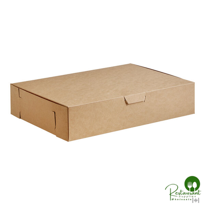 Champion 19" x 14" x 4" Kraft Half Sheet Cake / Bakery Box - 50/Case