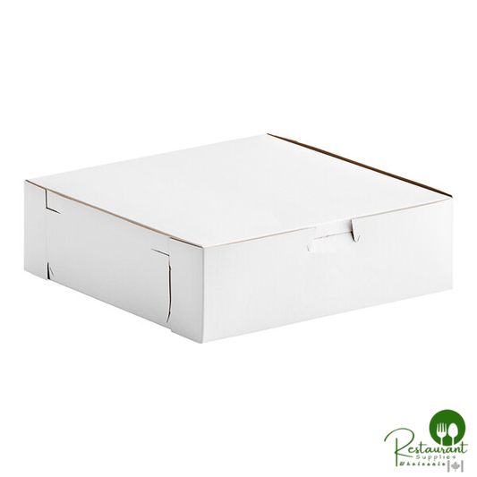 Champion 8" x 8" x 2 1/2" White Pie / Bakery Box - 250/Case