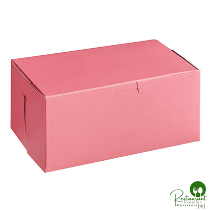 Champion 8" x 5" x 3 1/2" Pink Bakery Box - 250/Case