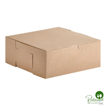 Champion 9" x 9" x 4" Kraft Cake / Bakery Box - 200/Case