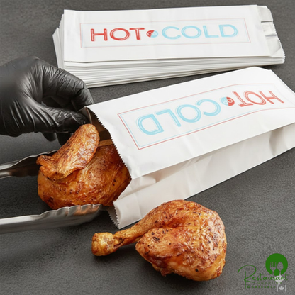 Pint Size Insulated Foil Take Out Bag for Hot / Cold Food By Prime - 1,000/Case