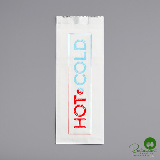 Pint Size Insulated Foil Take Out Bag for Hot / Cold Food By Prime - 1,000/Case