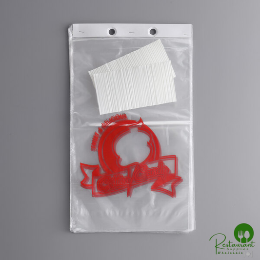 11 1/2" x 18 1/2" Printed Quick Pak Cotton Candy Bag By Prime - 1,000/Case