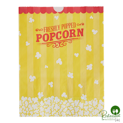 7 1/2" x 3 1/2" x 9 3/4" 130 oz. Popcorn Bag By Prime - 500/Case