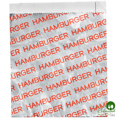 6" x 1 1/8" x 6 1/2" Large Hamburger Bag By Prime - 1,000/Case
