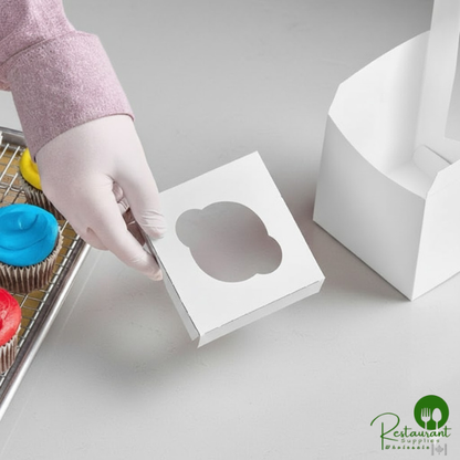 Reversible Cupcake Insert for 4 1/2" x 4 1/2" Box - Standard - Holds 1 Cupcake By Prime - 200/Case
