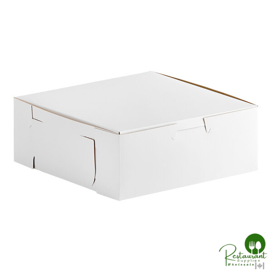 Champion 6" x 6" x 2 1/2" White Pie / Bakery Box - 250/Case