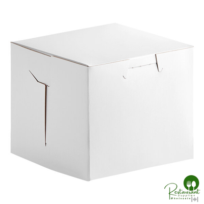 Champion 4 1/2" x 4 1/2" x 4 1/2" White Cake / Bakery Box - 200/Case
