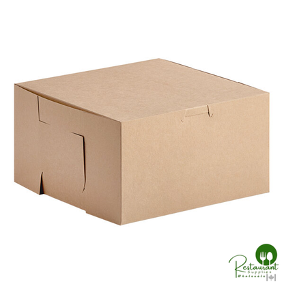 Champion 8" x 8" x 5" Kraft Cake / Bakery Box - 100/Case
