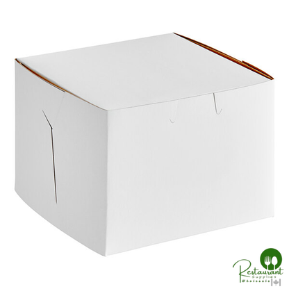 Champion 5 1/2" x 5 1/2" x 4" White Cake / Bakery Box - 250/Case