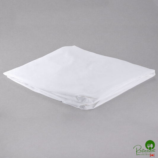 Oxford T250 Superblend Satin Mercerized Cotton / Polyester 250 Thread Count Fitted Sheet - 12/Pack