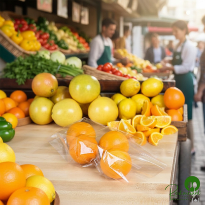 LK Packaging P12G045313 Plastic Polypropylene Food Bag 4 1/2" x 3 1/4" x 13" - 2,000/Box