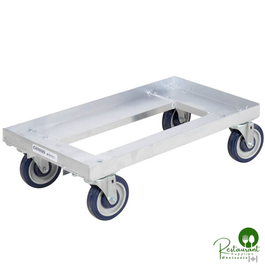 Channel MC1326 13" x 13" Milk Crate Dolly - 2 Stack Capacity
