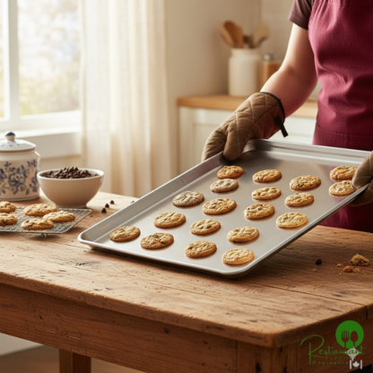 Full Size 18 Gauge 18" x 26" Wire in Rim Aluminum Bun / Sheet Pans By Prime - 12/Case