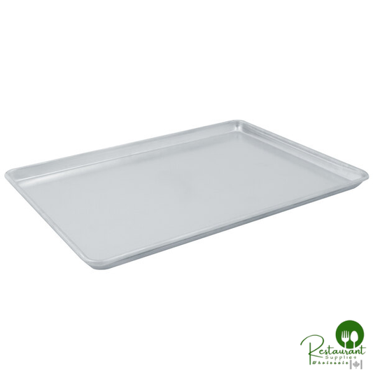 Vollrath N5300 Wear-Ever Full Size 14 Gauge 18" x 26" Wire in Rim Aluminum Bun / Sheet Pan