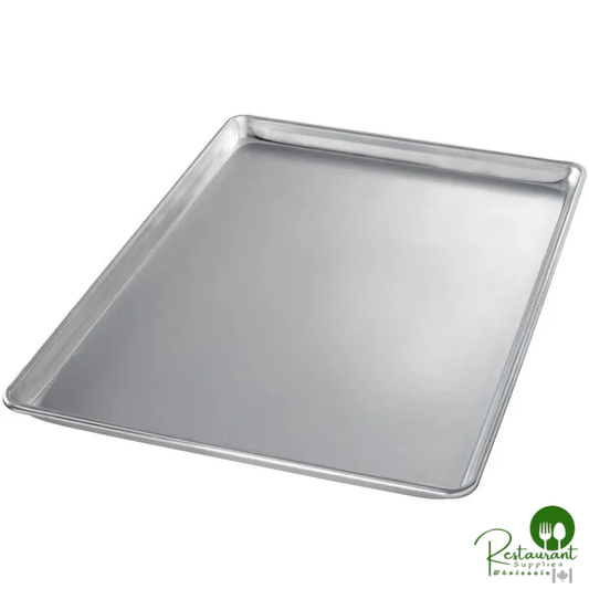 Chicago Metallic 41500 Three-Quarter Size 18 Gauge 15 13/16" x 21 13/16" Wire in Rim Aluminum Sheet Pan