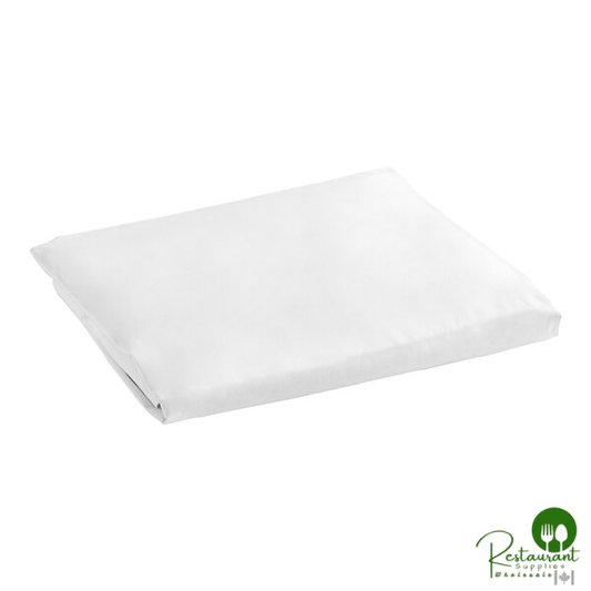 Oxford T300 Blend White Cotton / Polyester Fitted Sheet
