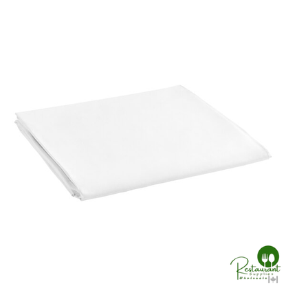 Oxford T400 Ultra White 100% Cotton Flat Sheet
