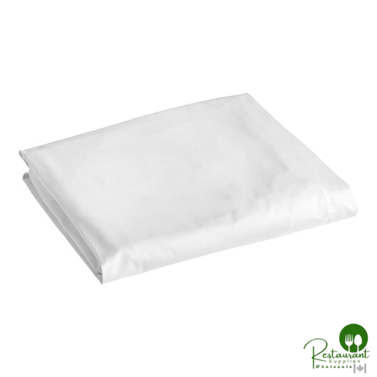 Oxford T400 Ultra White 100% Cotton Fitted Sheet