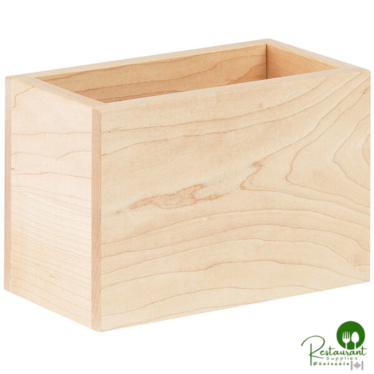 Cal-Mil Blonde 6" x 3" x 4" Maple Wood Merchandiser Box