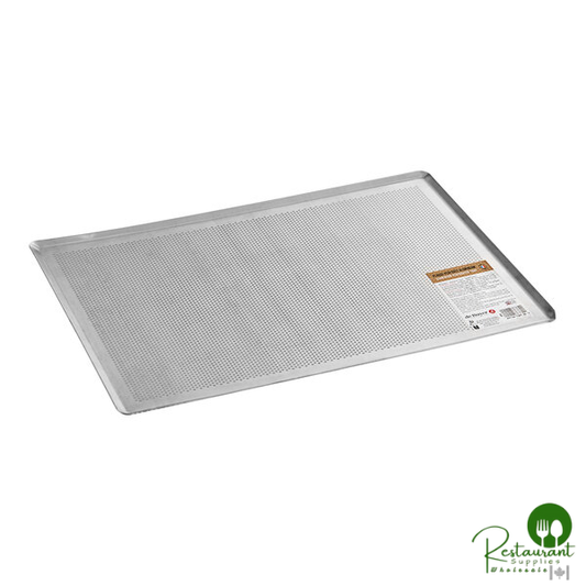 de Buyer 23 9/16" x 15 3/4" Perforated Aluminum Baking Sheet 7367.6