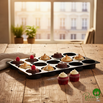 Silikomart SQ067 15 Compartment Disco Silicone Baking Mold - 4 1/8" x 4 1/8" x 1 1/2" Cavities